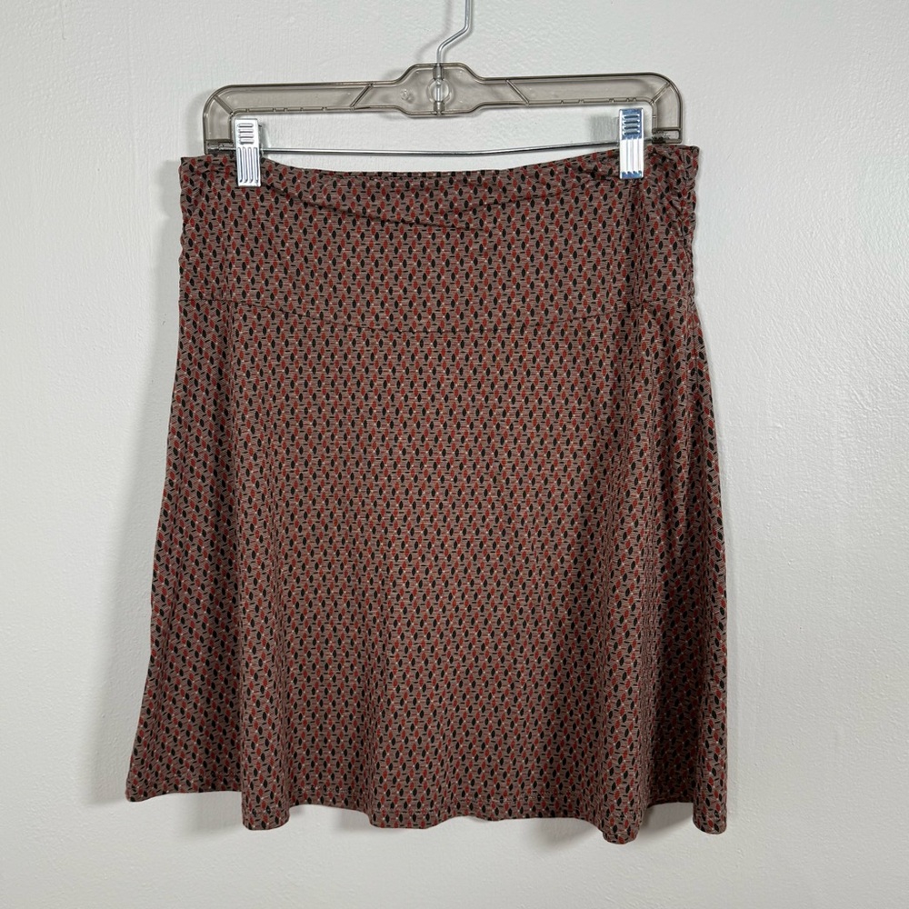 Toad&Co Eco Knit A-Line Skirt Organic Cotton Tencel Size M - Picture 2 of 5